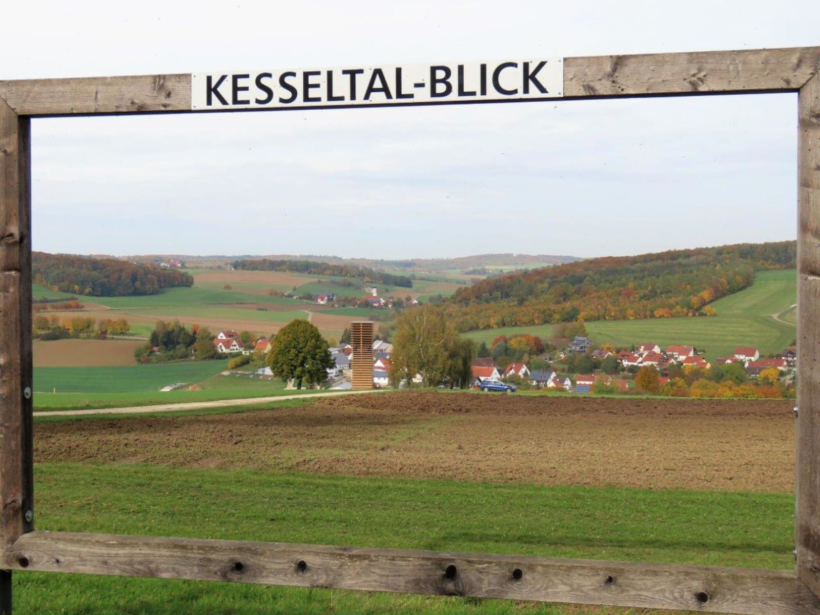 Blick über das Kesseltal bei Bissingen