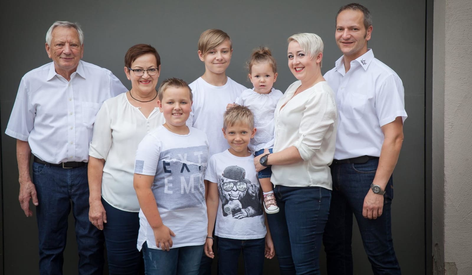 Familie Hiltner, die heutigen Gastgeber im Gasthof Krone