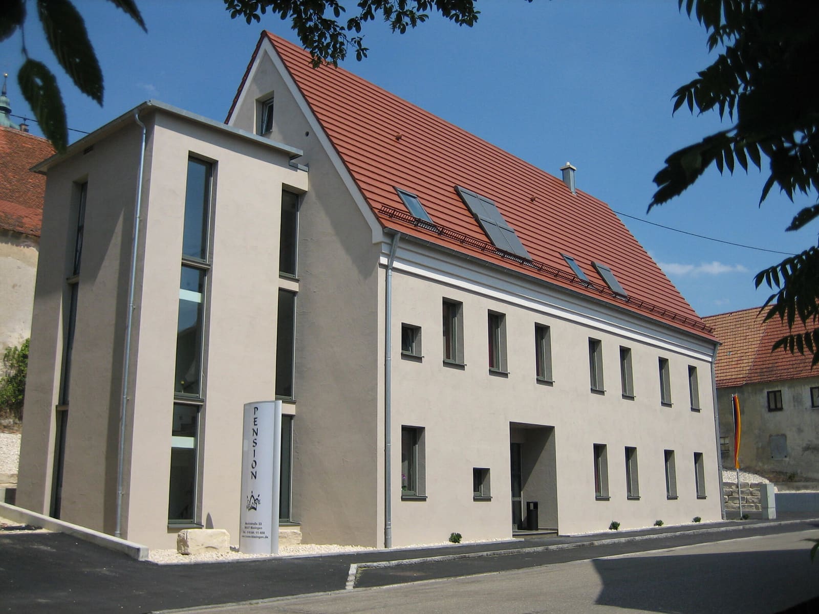 Das Hotel Krone in Bissingen heute